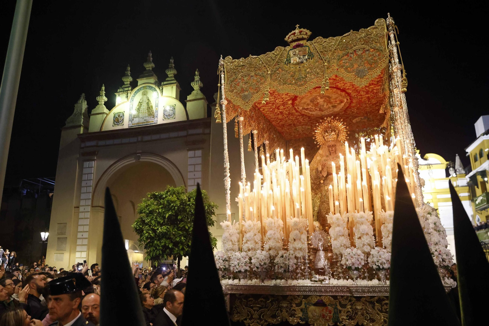 la Hermandad de la Macarena en la Semana Santa de Sevilla 2025