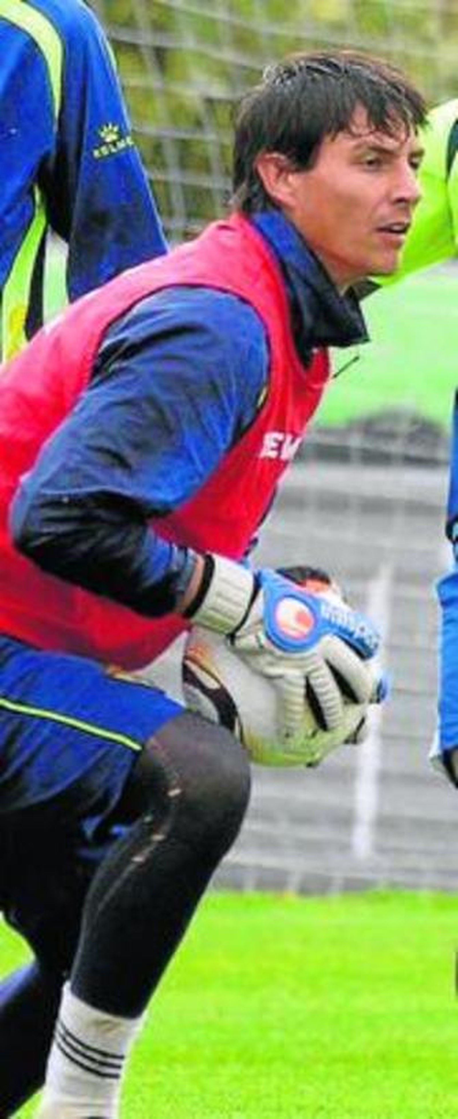 Gonzalo, en un entreno.