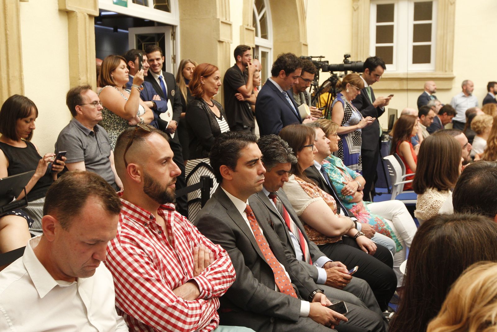 Pleno investidura Presidente Diputación de Almería. Javier Aureliano García