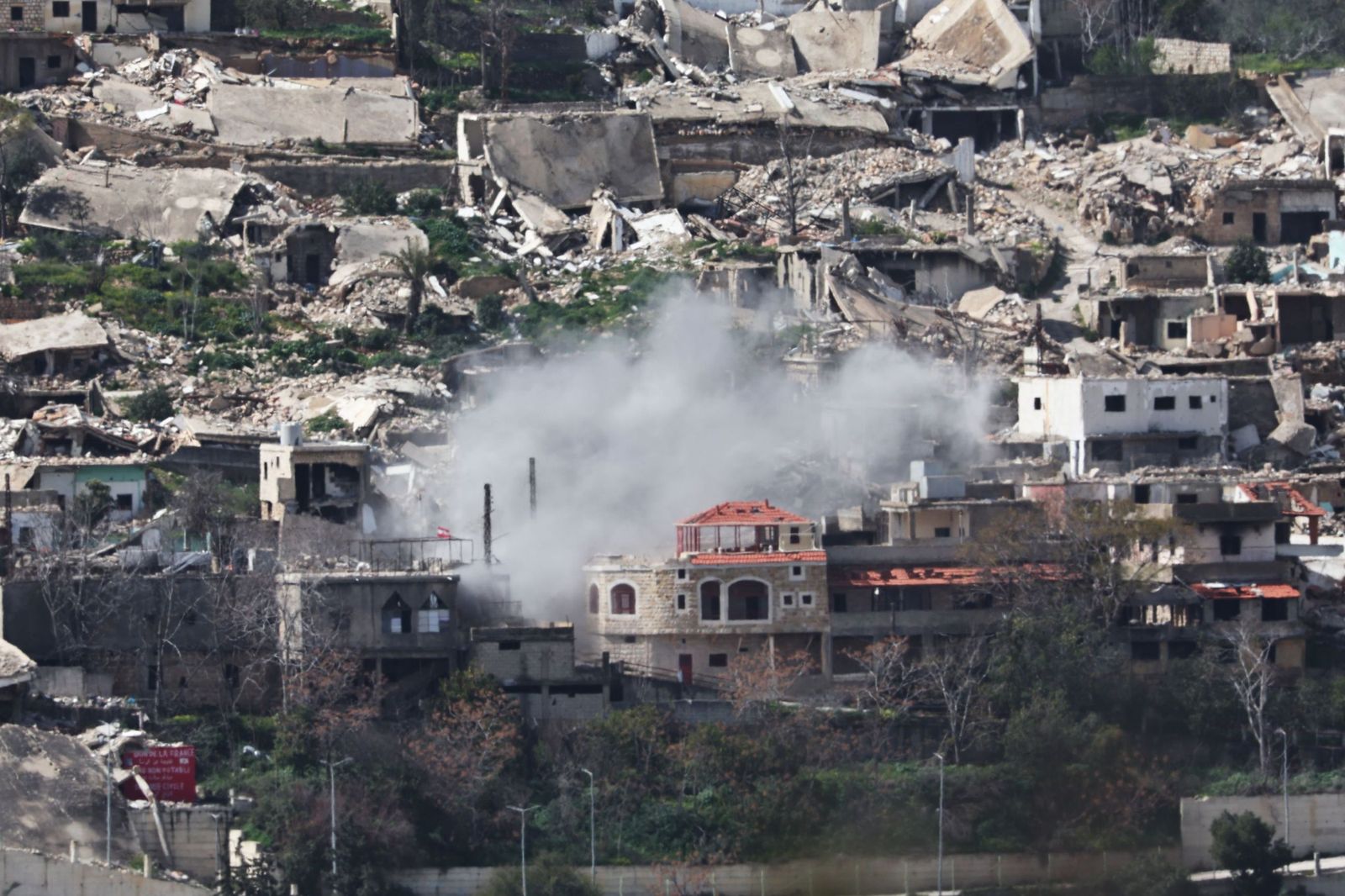 Galería Gráfica: Desolación, humo y destrucción en Líbano tras un agresivo ataque israelí
