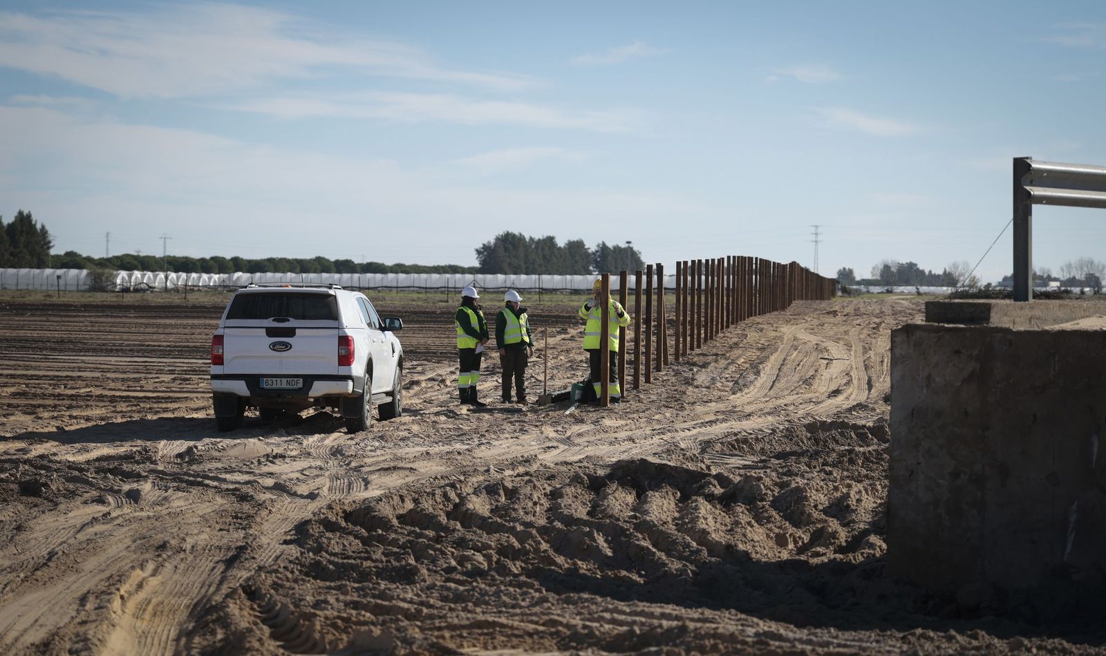 El proyecto de restauración de Los Mimbrales se encuentran en pleno desarrollo.