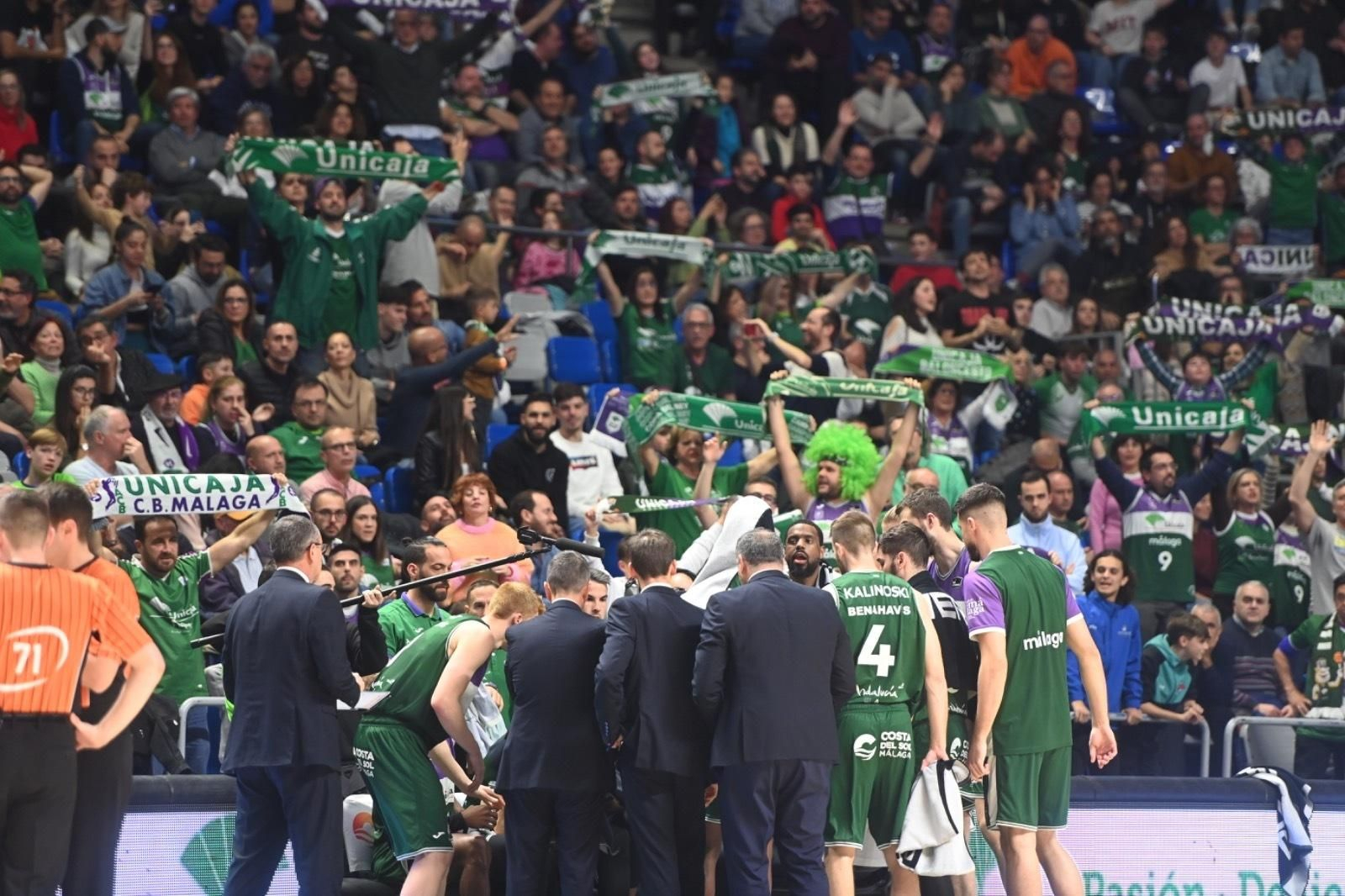 El Unicaja - Cazoo Baskonia, en imágenes