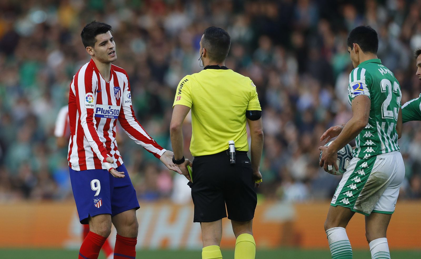 Las imágenes del Betis-atlético de Madrid