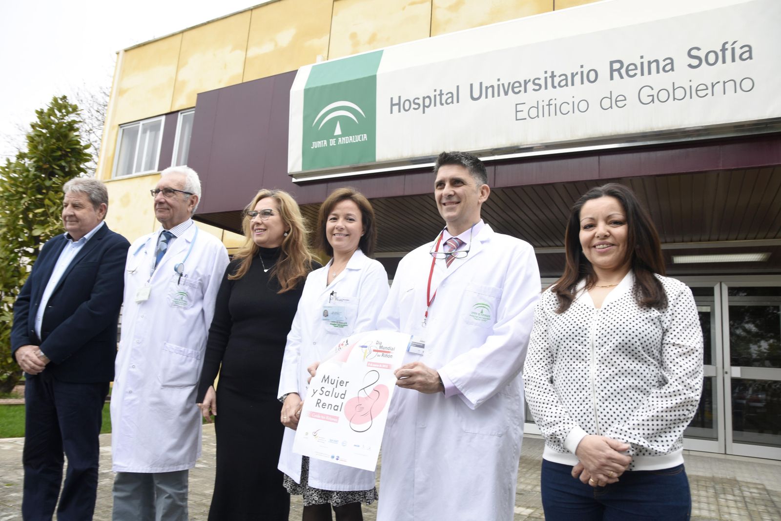 Rueda de prensa en el Reina Sofía con motivo del Día del Riñón.