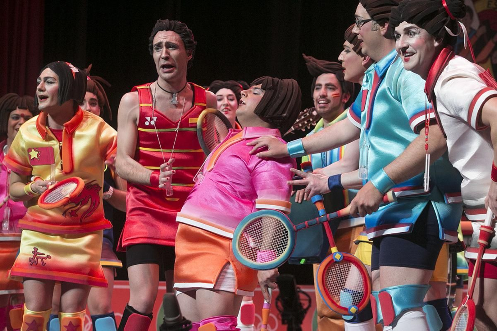 Imagen de la tercera semifinal del Carnaval Colombino