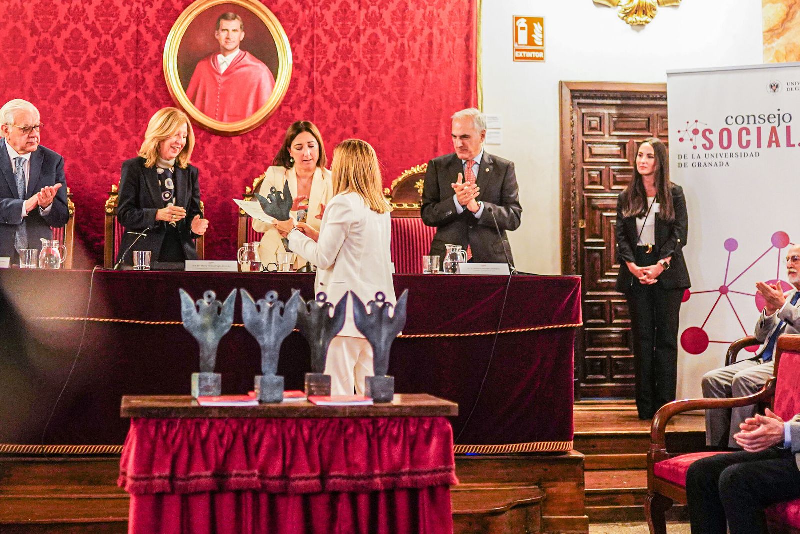 Las mejores imágenes de los Premios Consejo Social Universidad de Granada