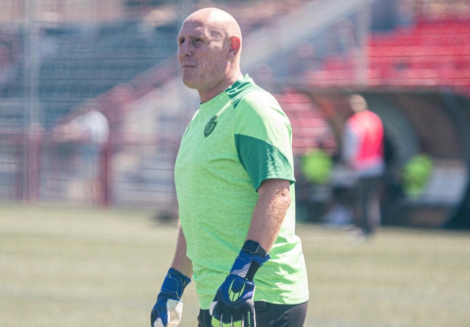 Leo Fuentes, preparador de porteros del Real Jaén.