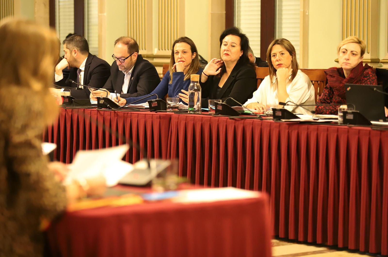 Imágenes del pleno celebrado en el Ayuntamiento de Huelva