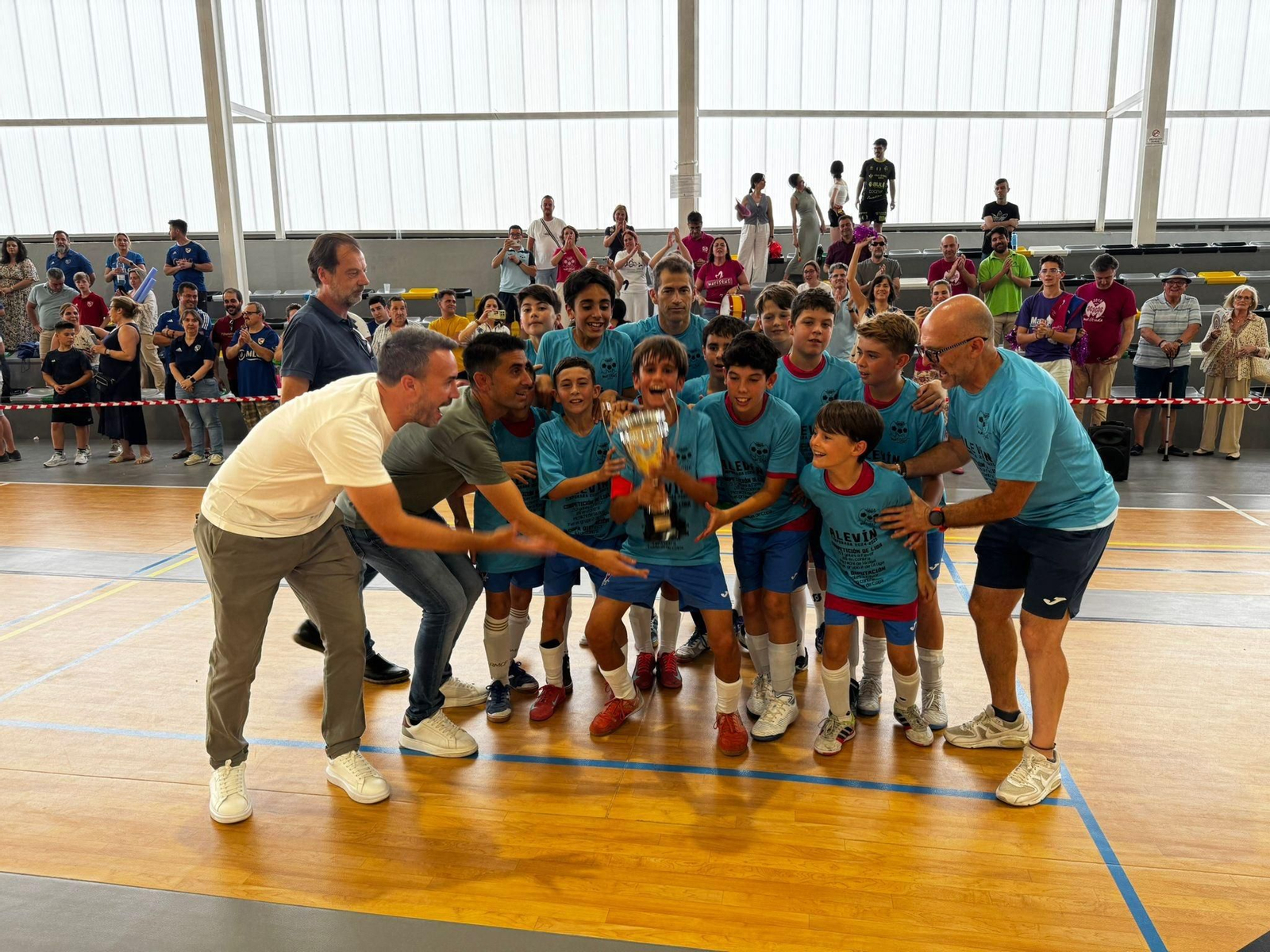 En imágenes: los campeones de la Copa Diputación 2025 de fútbol 7, fútbol 11 y fútbol sala