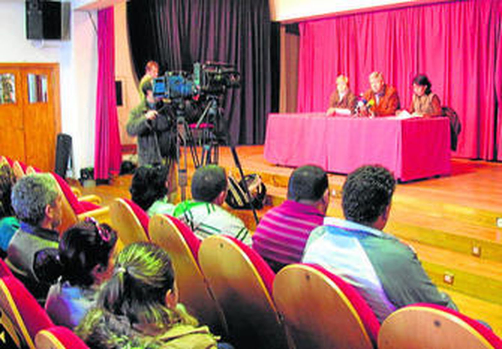 Momento de la inauguración del curso, en noviembre.