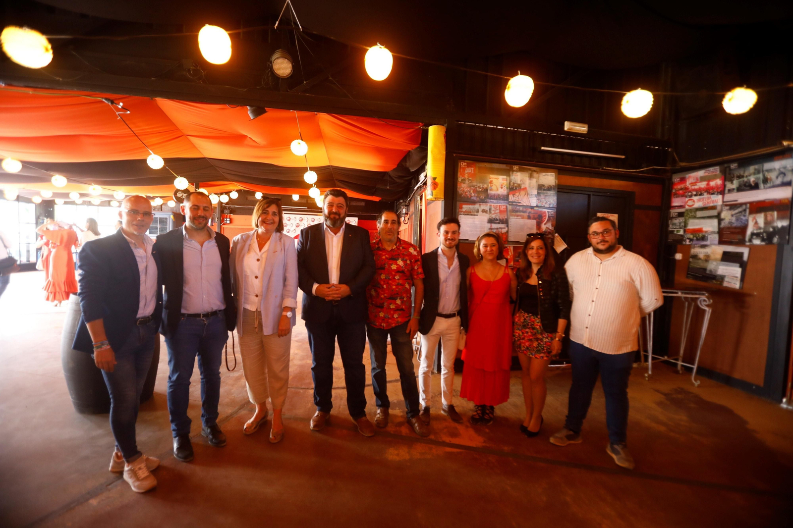 Las recepciones del miércoles de la Feria de Córdoba, en imágenes