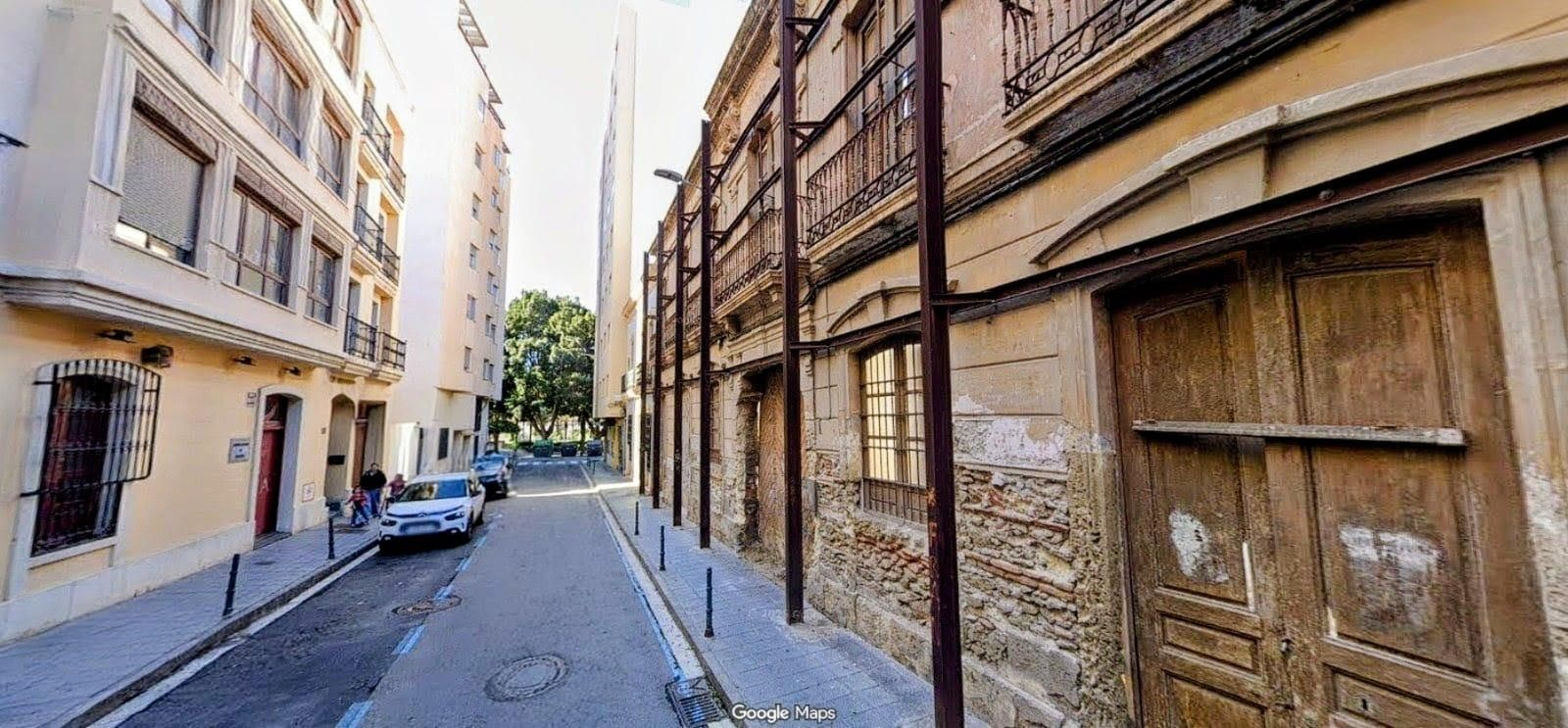 Calle Álvarez de Castro en Almería capital.