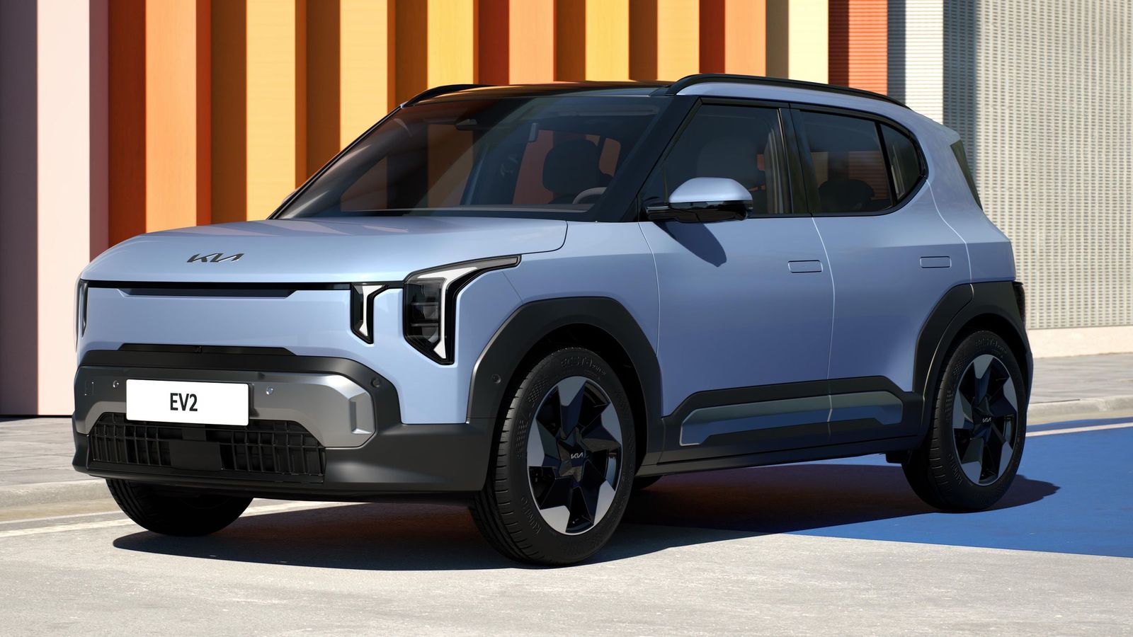 El EV2 de Kia, un nuevo SUV eléctrico compacto listo para una comercialización inminente