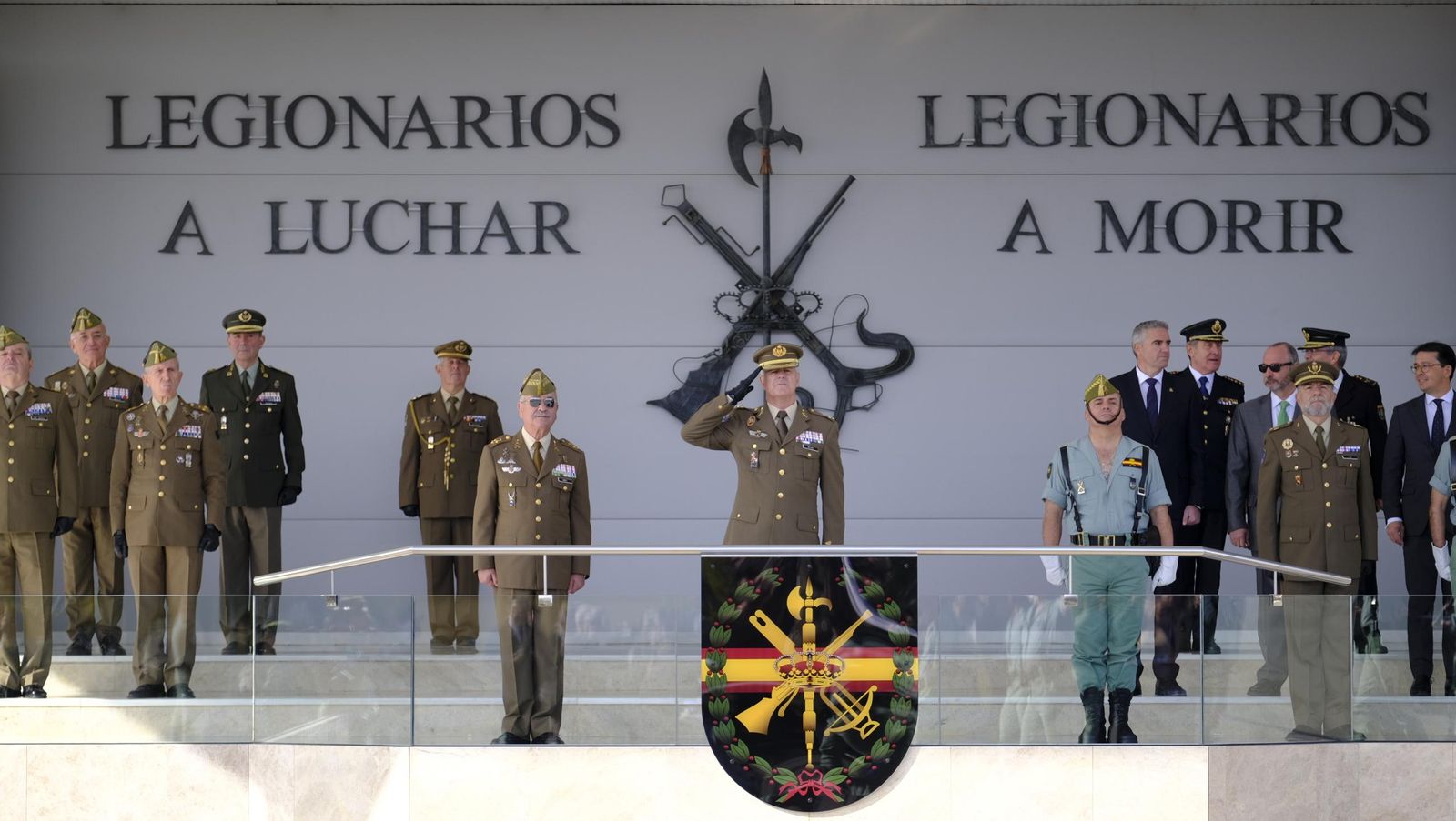 Conmemoración del Combate de Edchera en la Base Álvarez de Sotomayor de La Legión, en imágenes