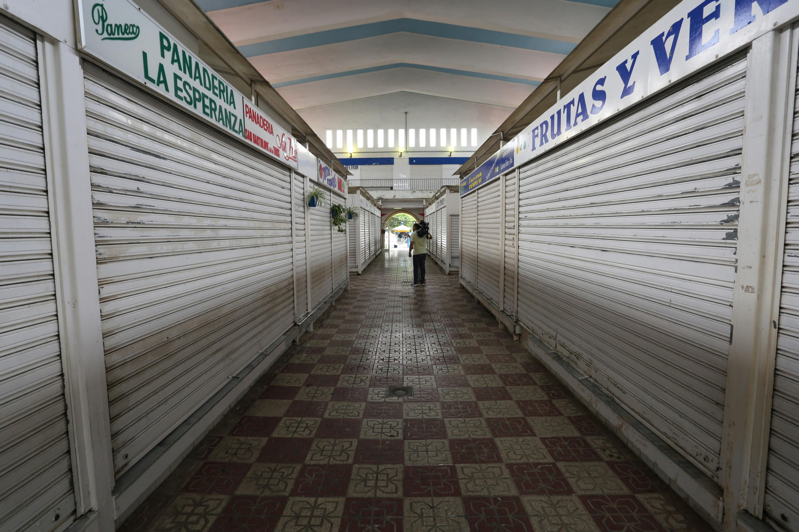Más imágenes de la protesta de los minoristas del mercado de San Sebastián