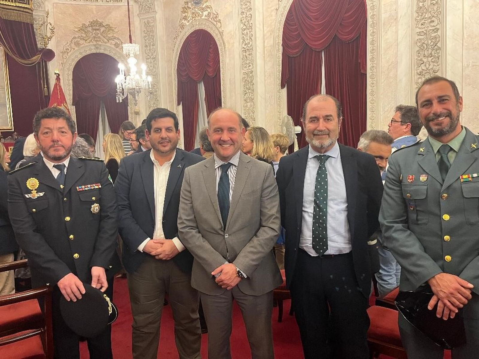 David Moreno, Jorge Vázquez, Juan José Ortiz, Salvador Espinosa  y Jaime Rodríguez Baturone.