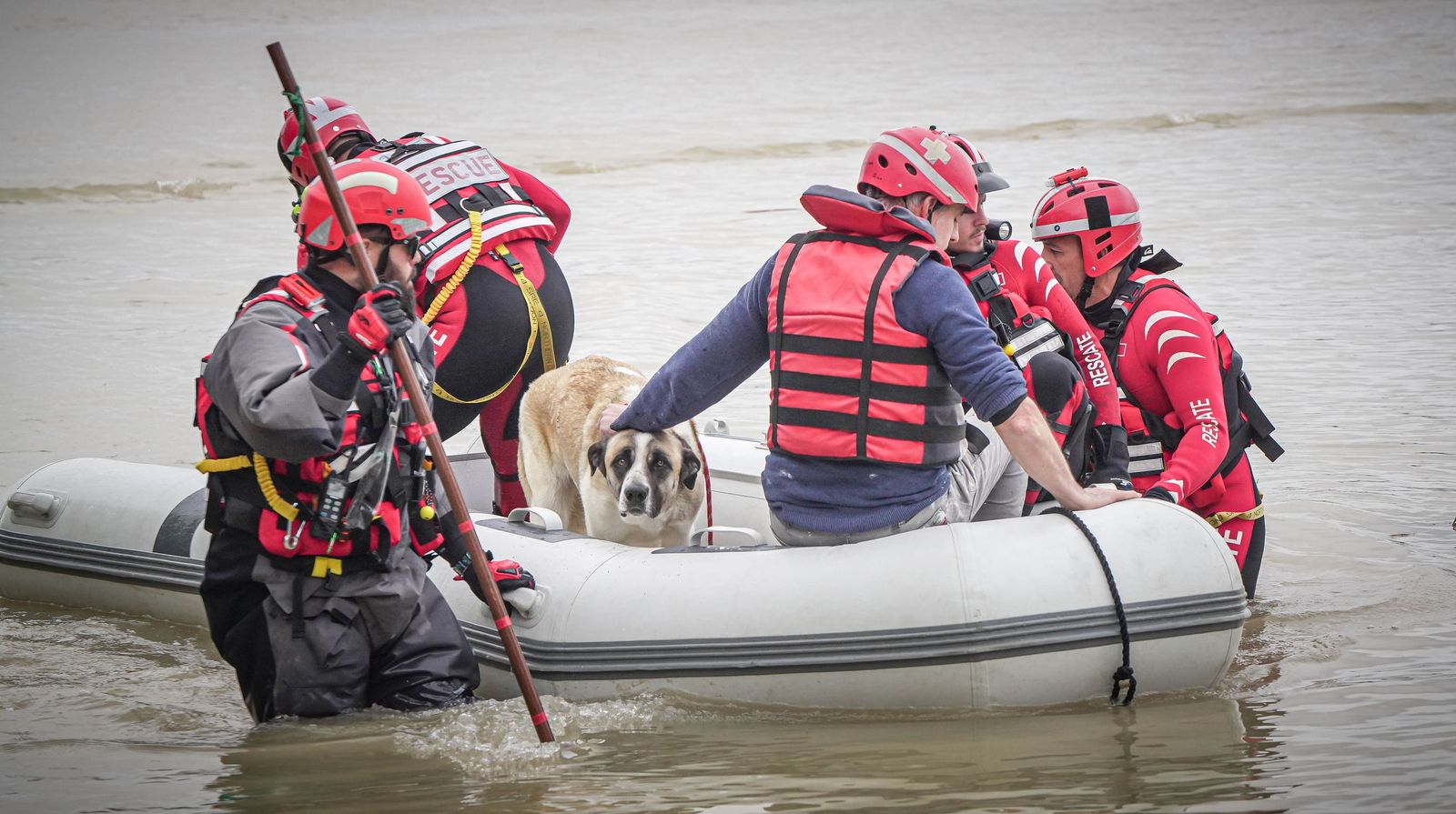 Imágenes de las zonas afectadas por la crecida del rio Guadalete en Jerez