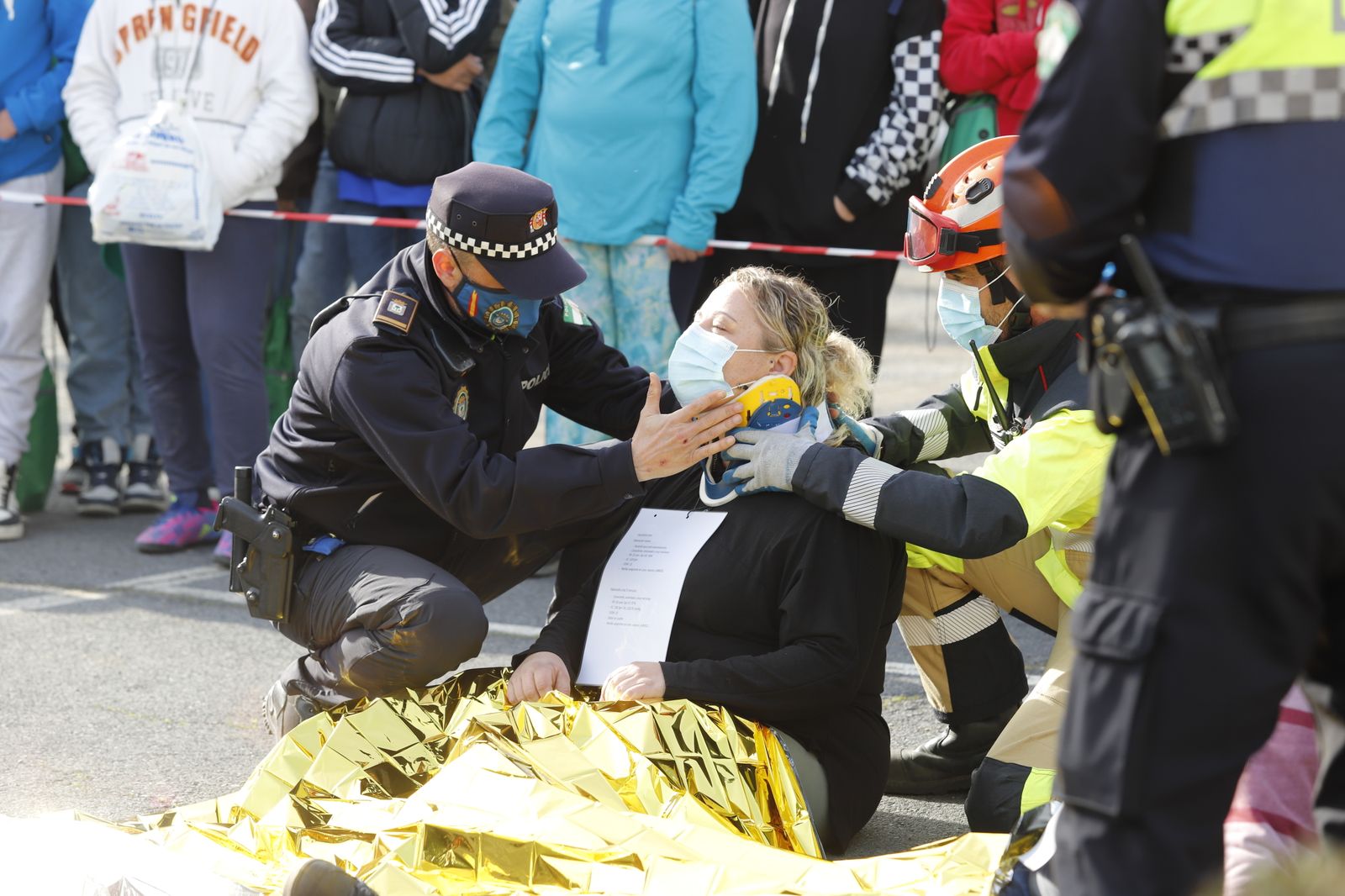 Imágenes de las actividades del Día Europeo del 112