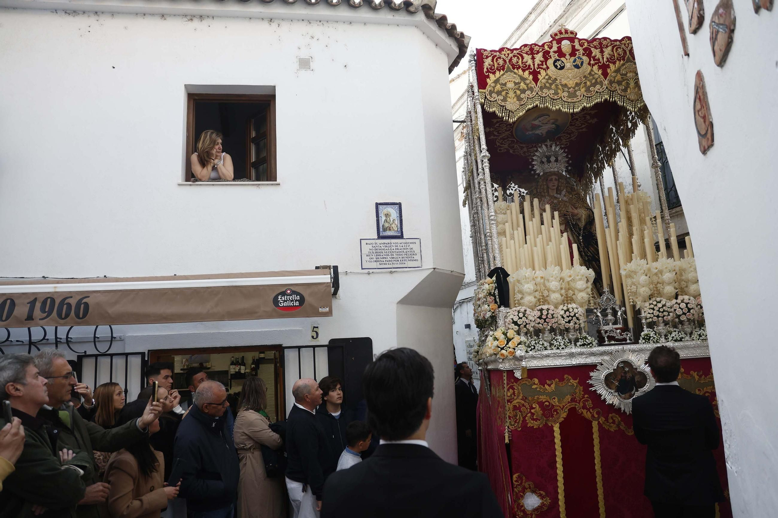 Fotos del Lunes Santo en Tarifa: Oración en el Huerto