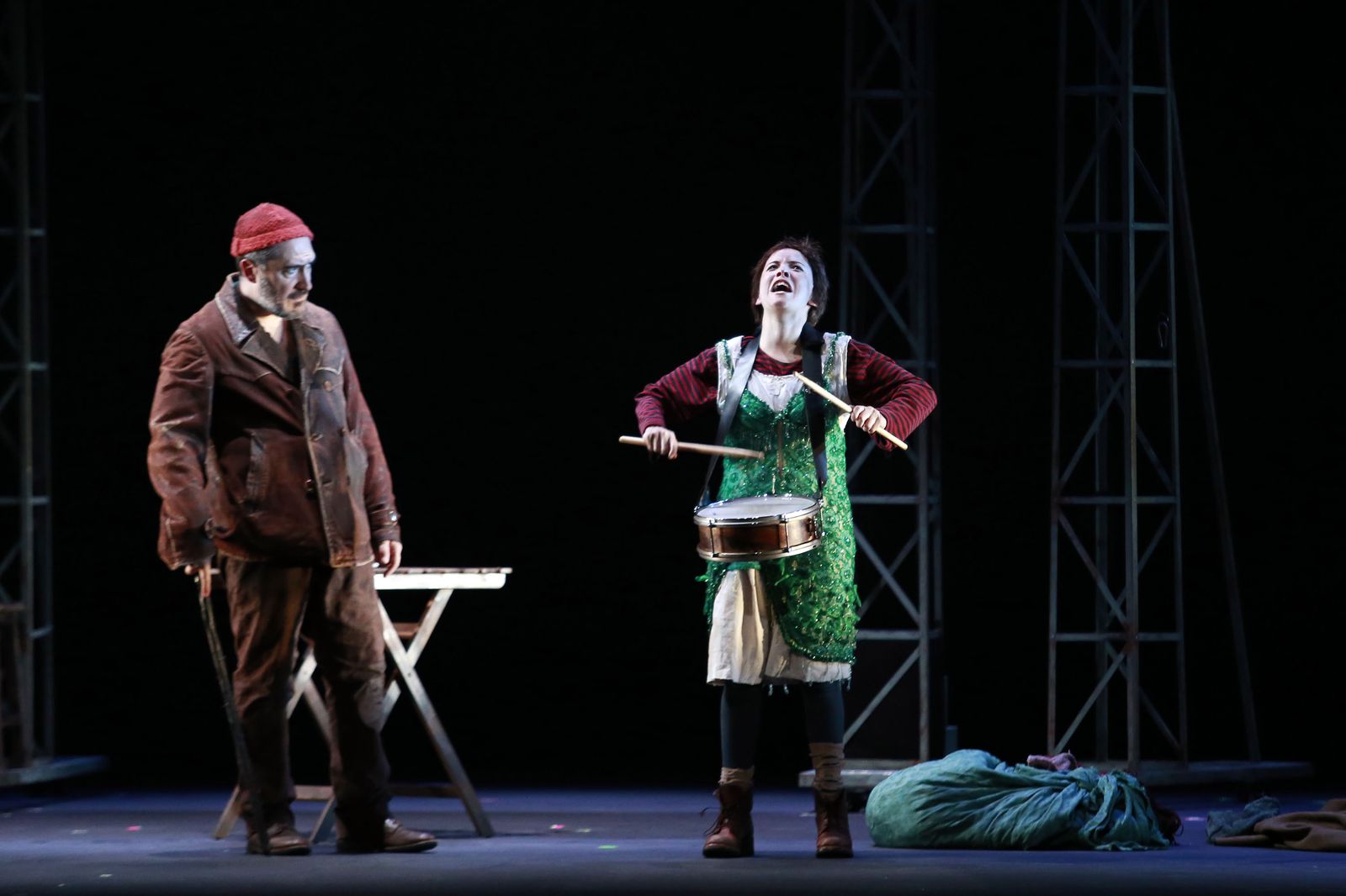 Imágenes de 'La Strada', en el Villamarta.