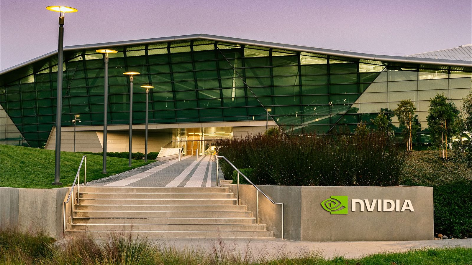 Oficinas de Nvidia en Santa Clara, California.