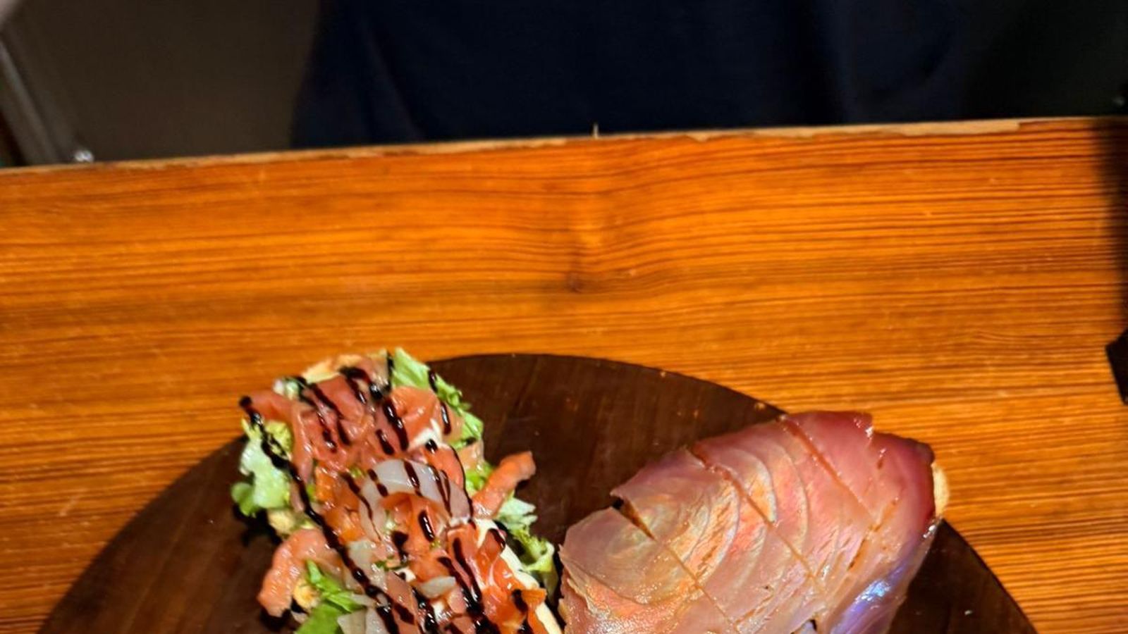 Las famosas tostas de Sin Bulli, en Chipiona Las famosas tostas de Sin Bulli, en Chipiona