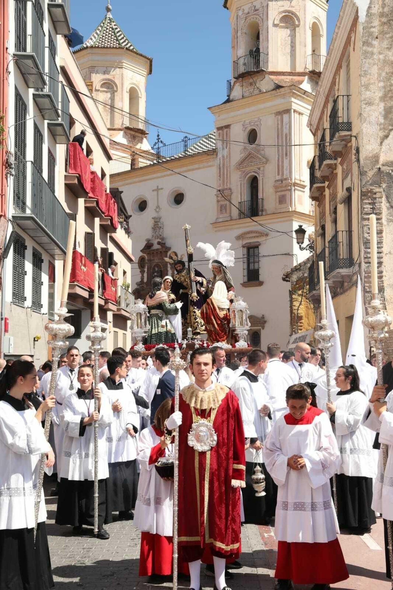 Las fotos de Salutación en el Domingo de Ramos en Málaga