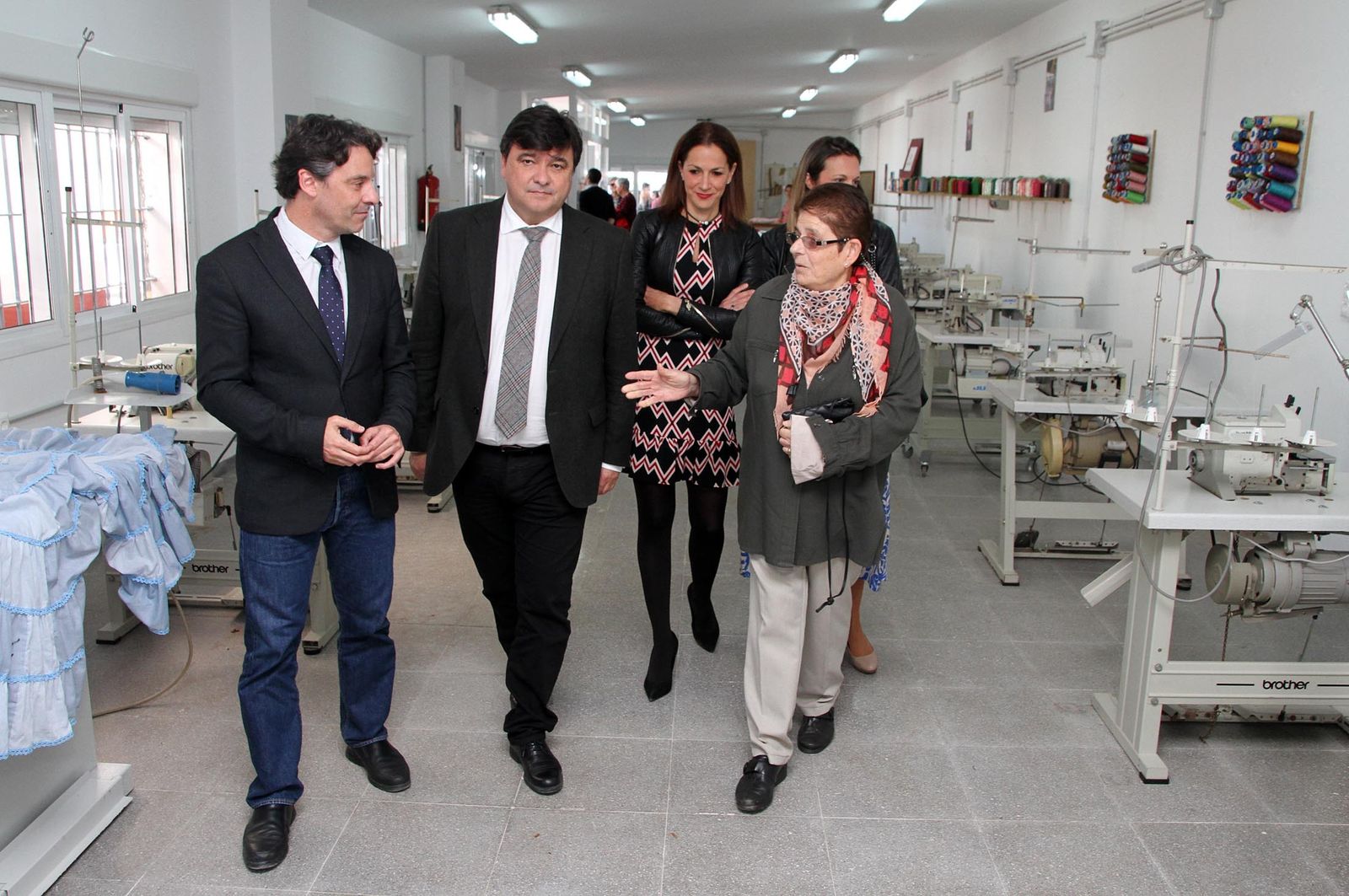 Inauguración de un aula-taller en el Virgen de Belén, en imágenes