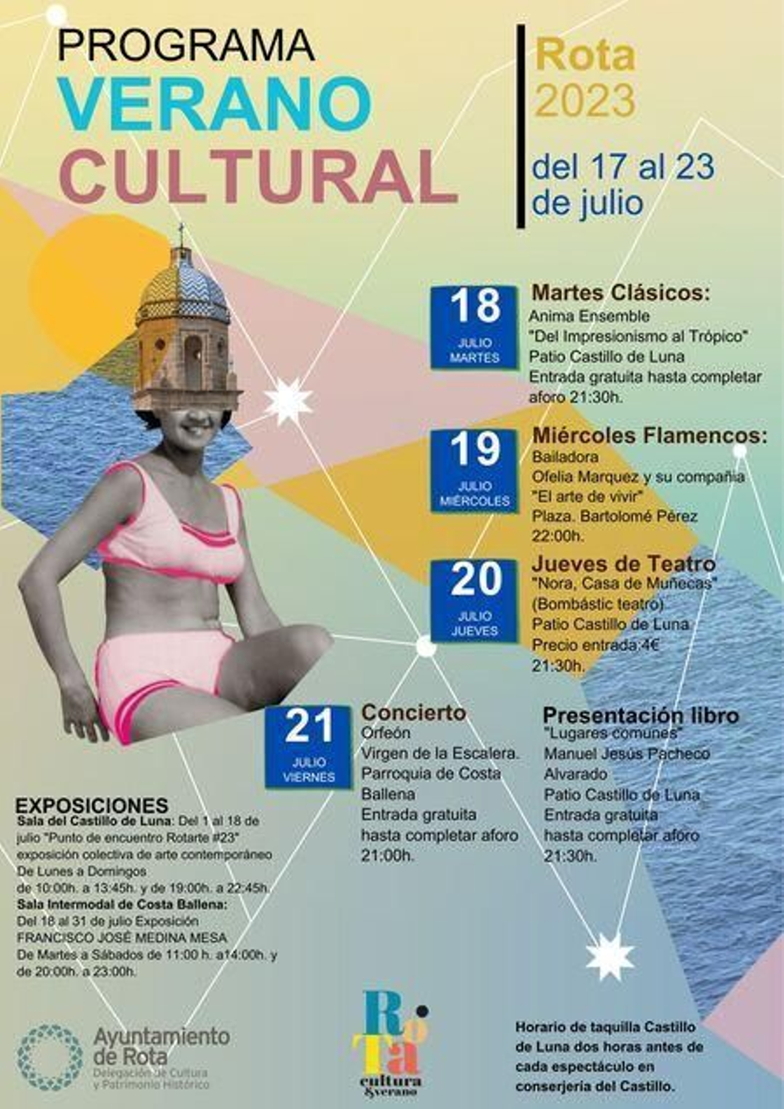 Cartel de la programación.