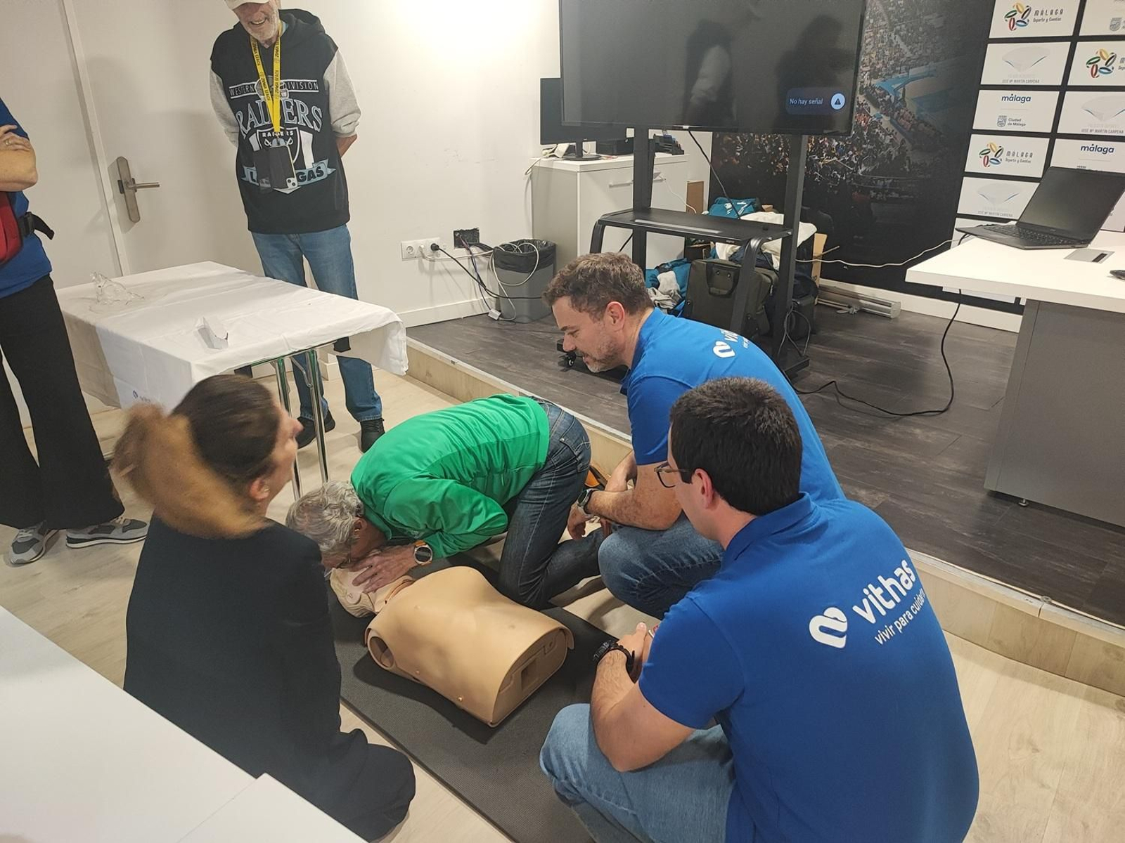 Jornada de RCP en el Hospital Vithas