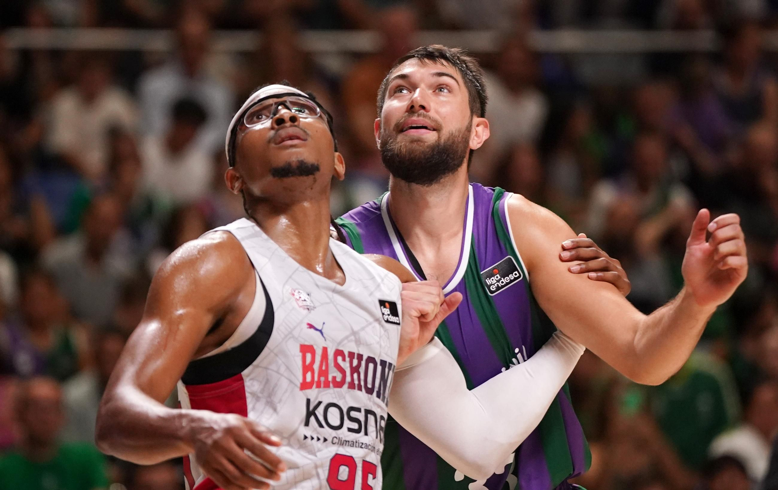 El Unicaja - Baskonia, en fotos