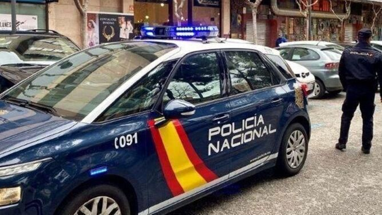 Una patrulla de la Policía Nacional.