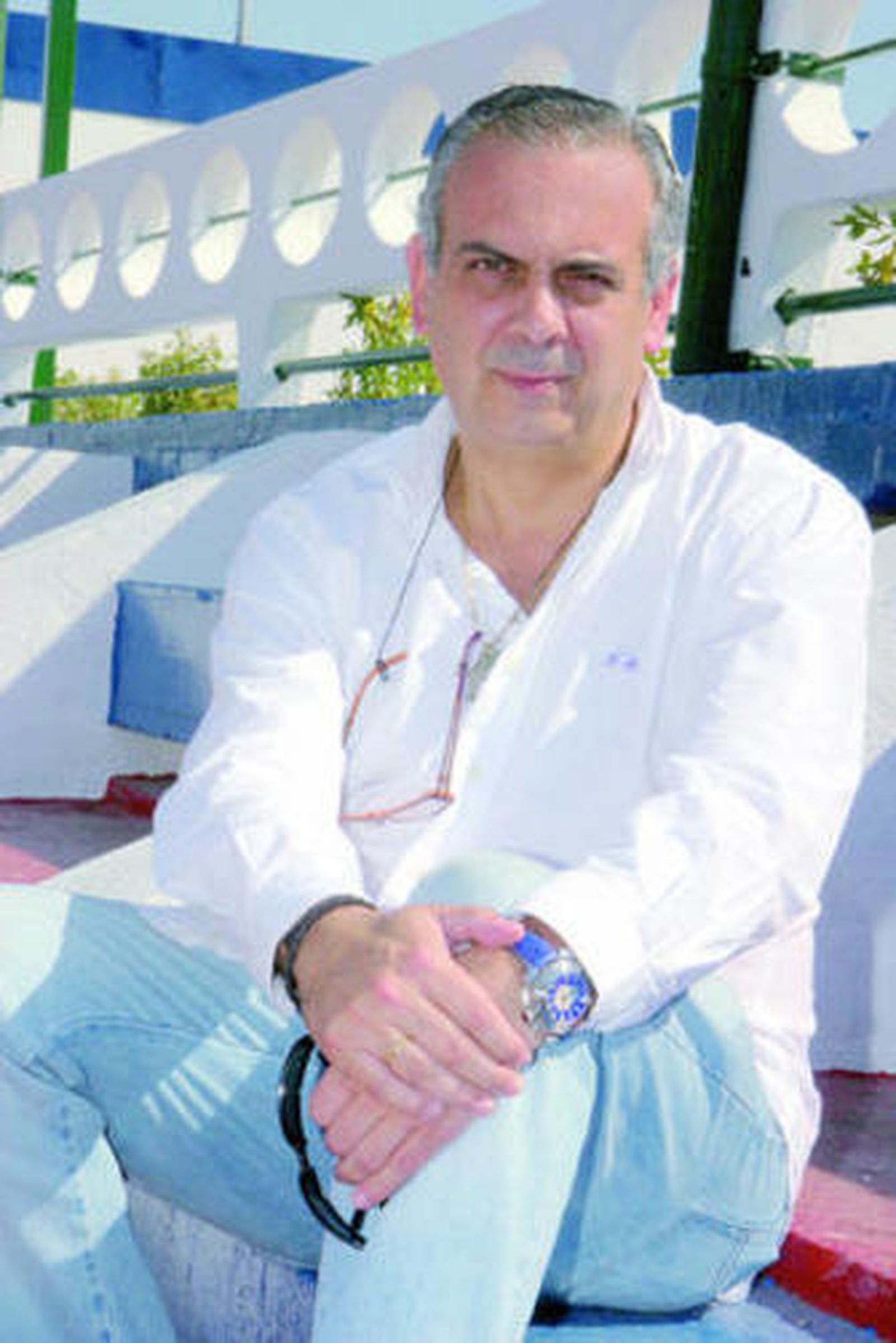 José Luis Sáez, presidente de la Federación Española de Baloncesto.