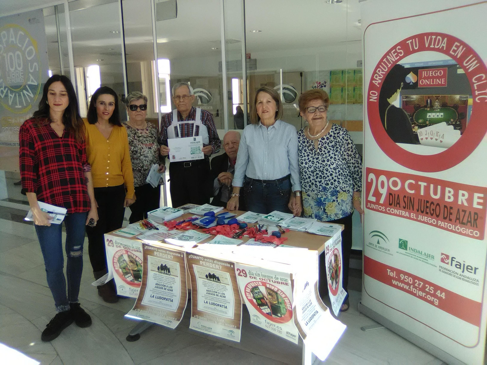 La asociación contra las ludopatías de Almería, al borde de la quiebra por la falta de apoyo de la Junta