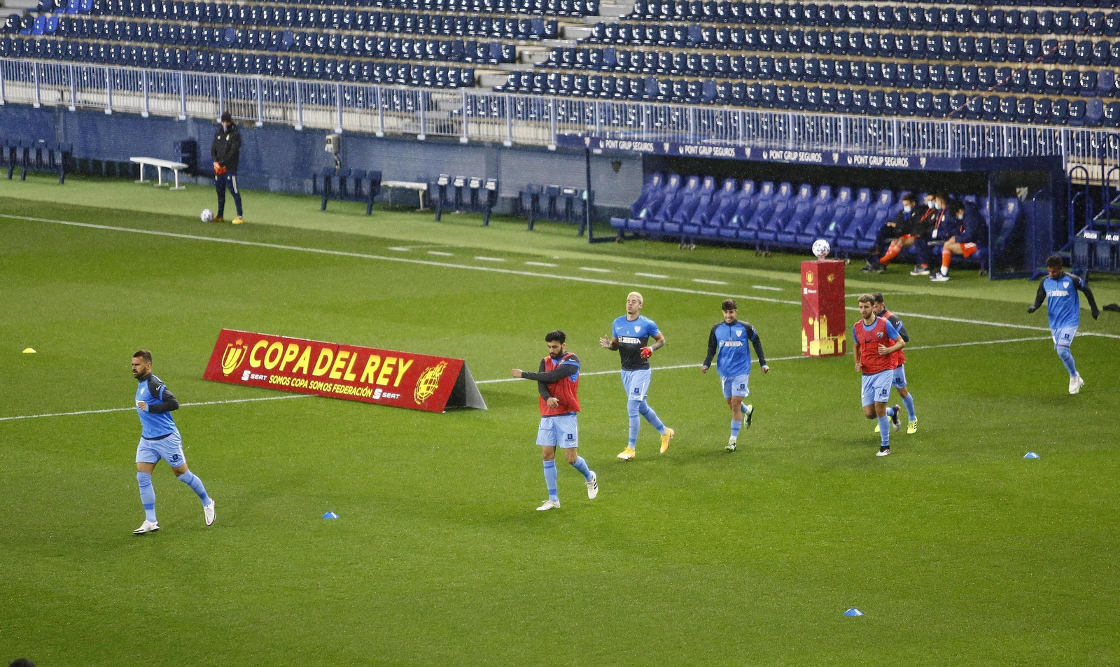 Las fotos del Málaga CF - Real Oviedo de Copa del Rey