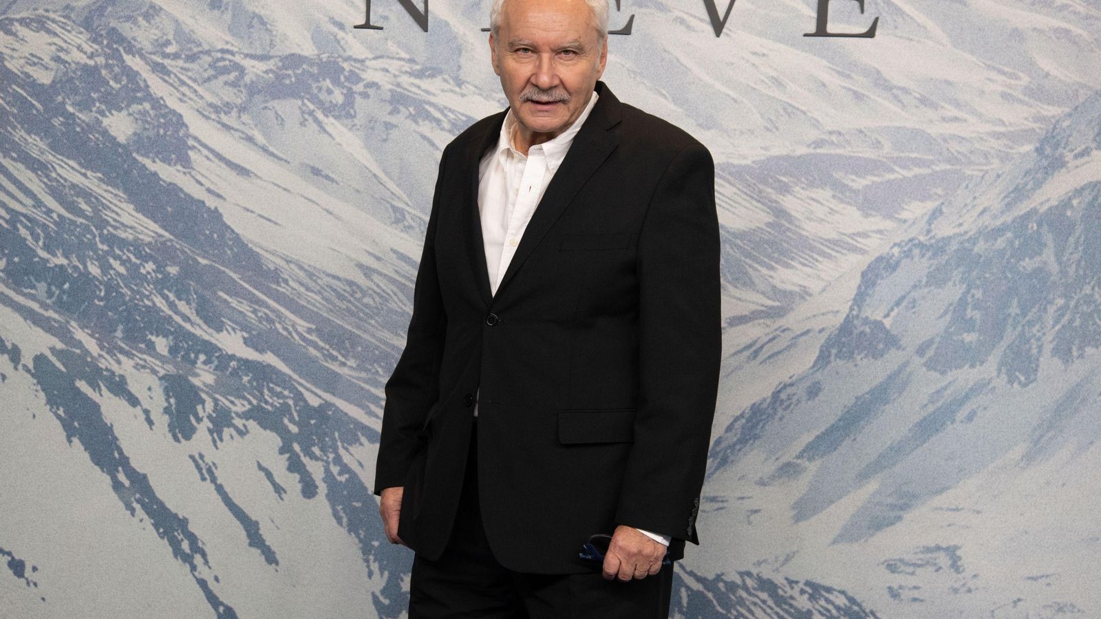 Vierci durante la premiere de 'La sociedad de la nieve'.