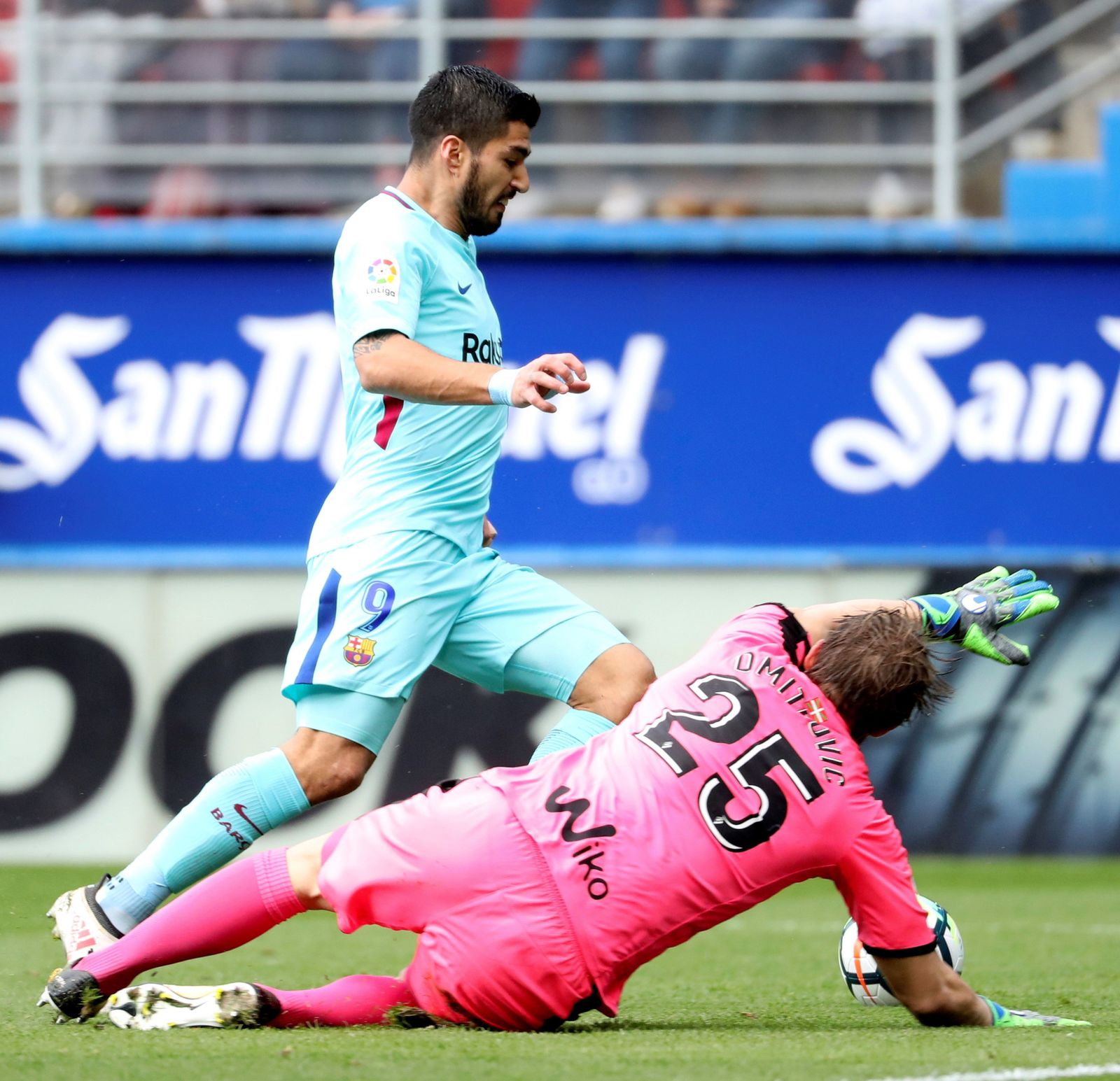 El Eibar-Barcelona, en imágenes