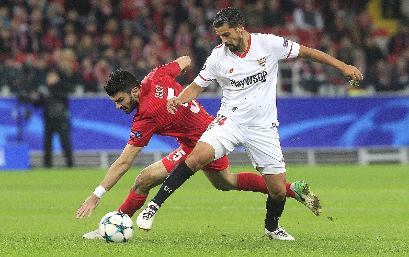 Las imágenes del Spartak de Moscú-Sevilla FC