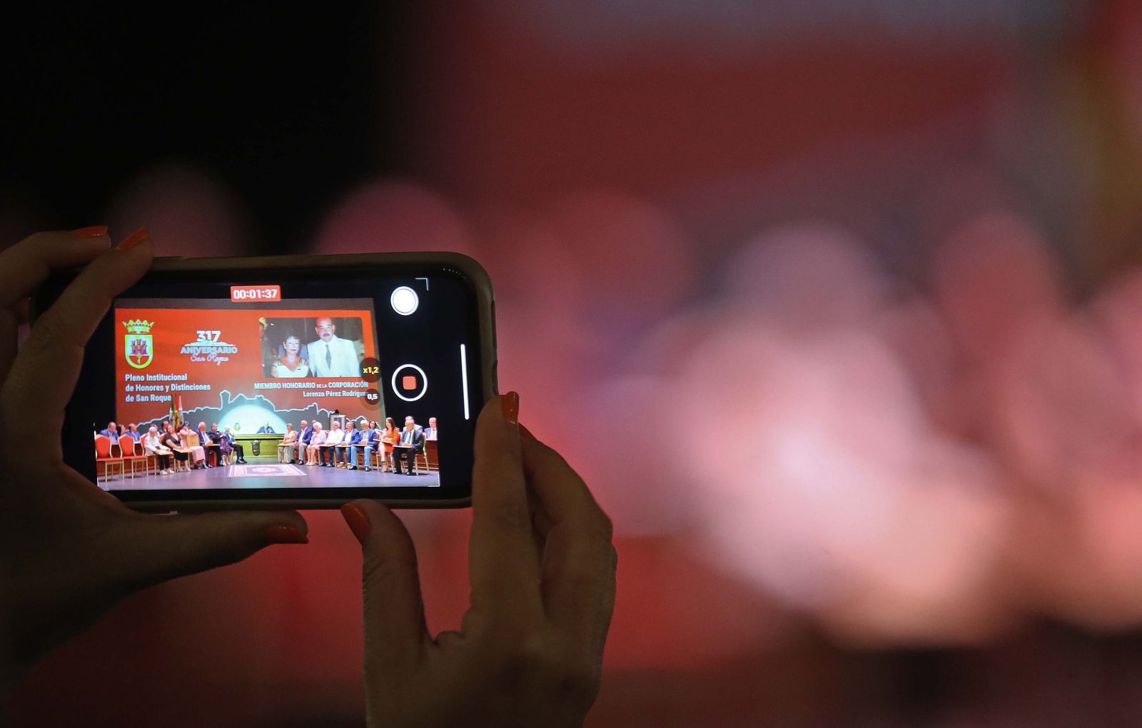Fotos del pleno institucional de honores y distinciones por el 317º aniversario de San Roque