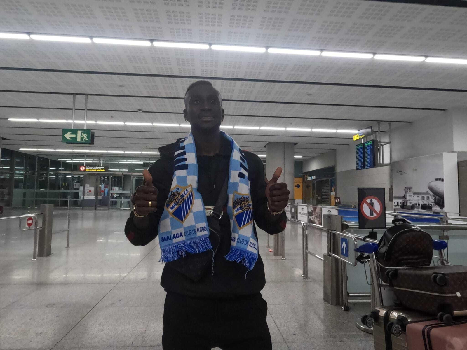 La llegada de Lago Junior, en fotos