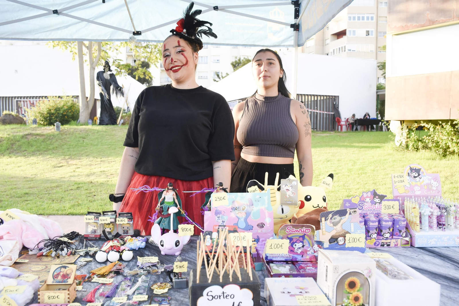 Fotos del horror freak por Halloween en La Línea