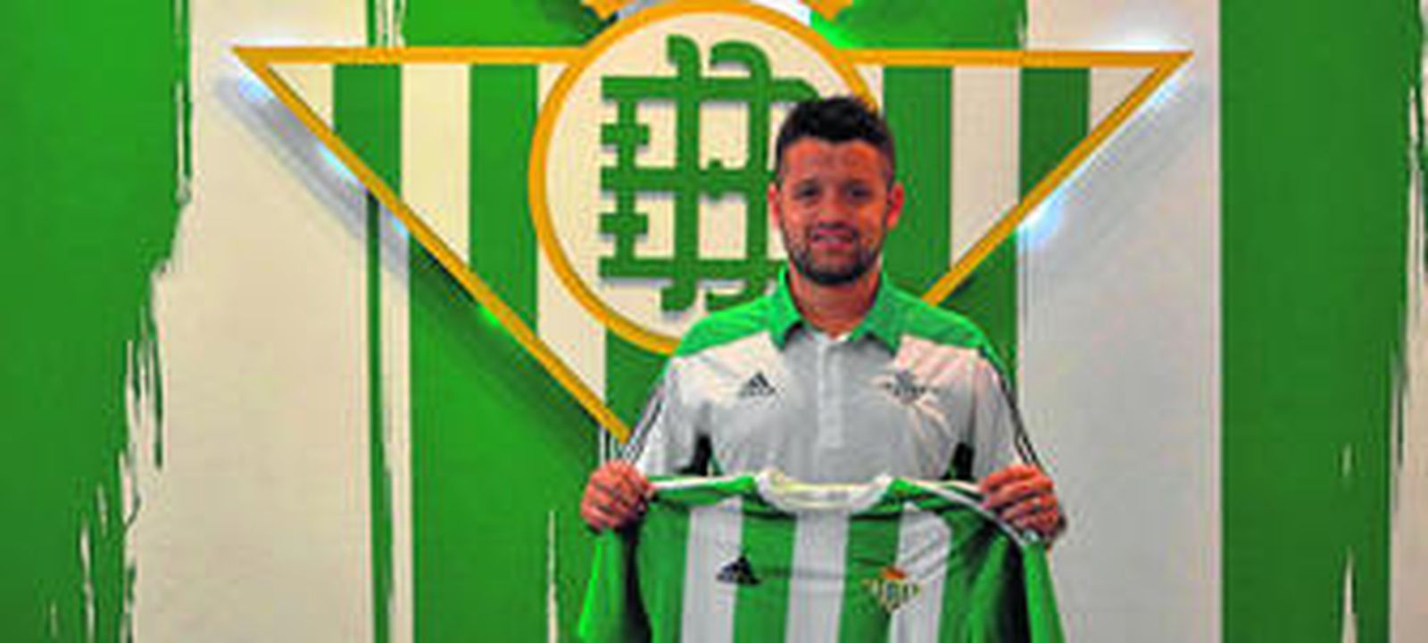 El malagueño Francisco David Ruiz, 'Burrito', durante su presentación como nuevo jugador del Betis Futsal.