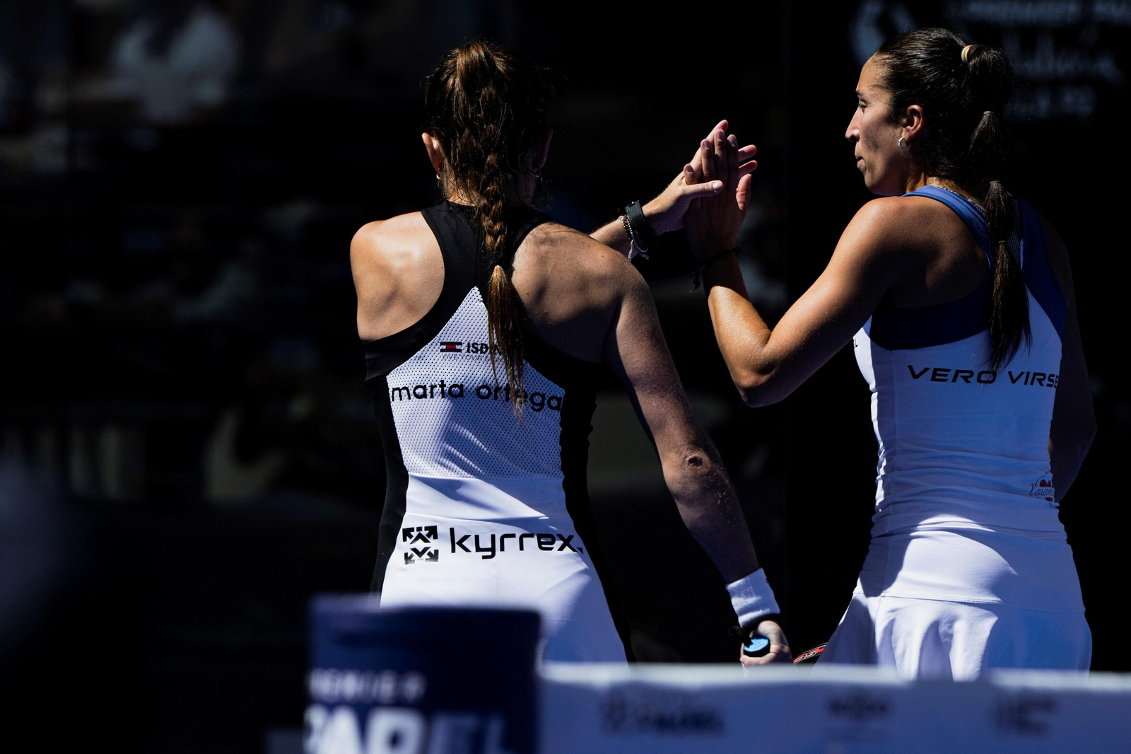 Las mejores fotos de los cuartos de final del pádel en el Estadio de la Cartuja