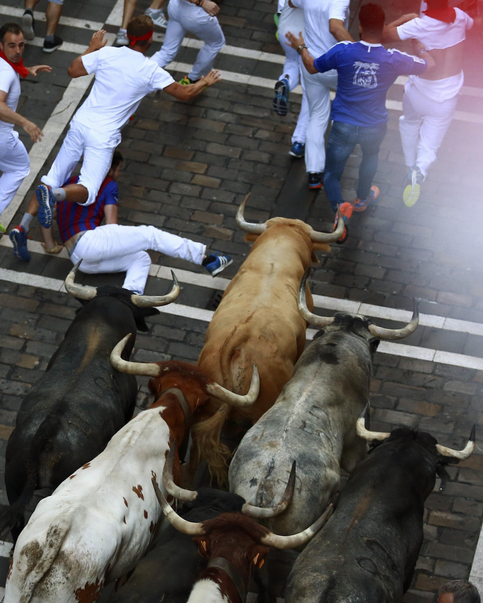 Primer encierro de los sanfermines