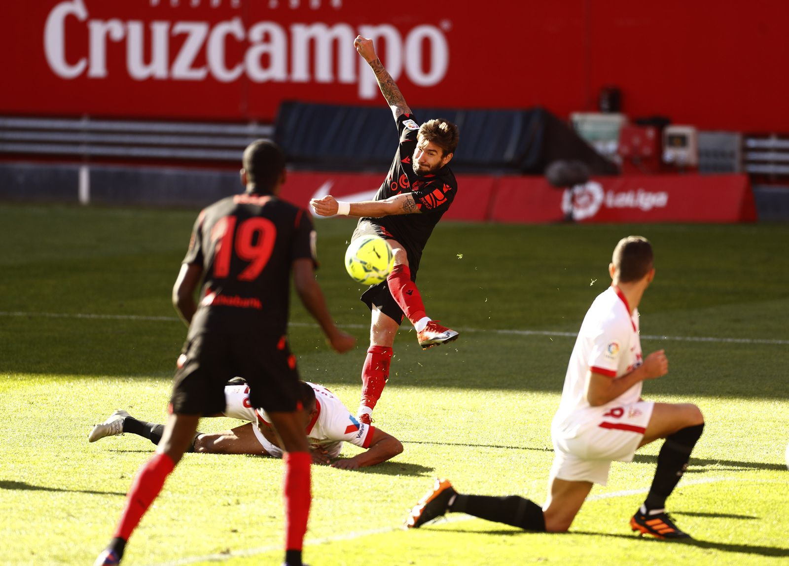 Las imágenes del Sevilla-Real Sociedad