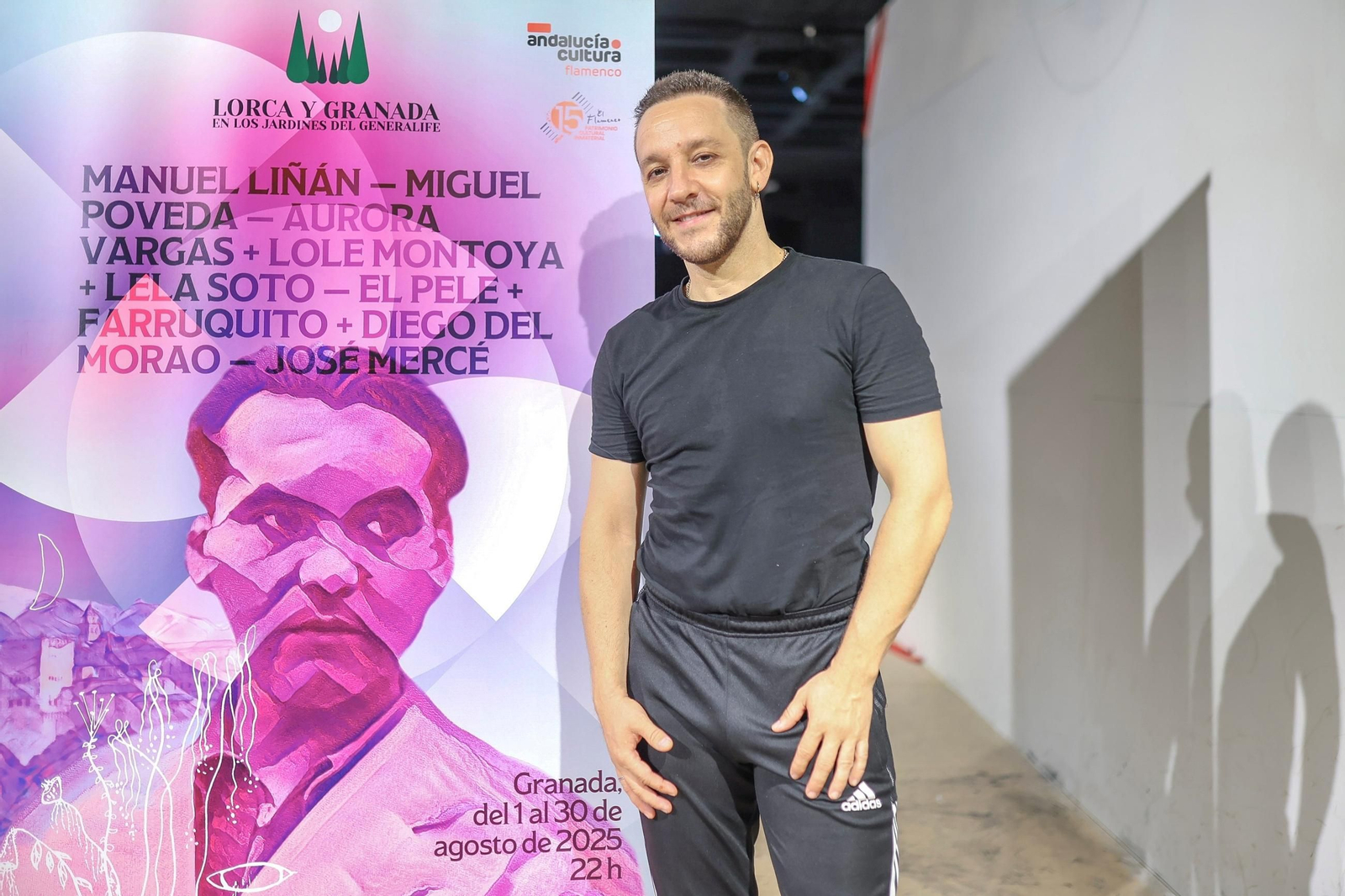 El bailaor granadino Manuel Liñan