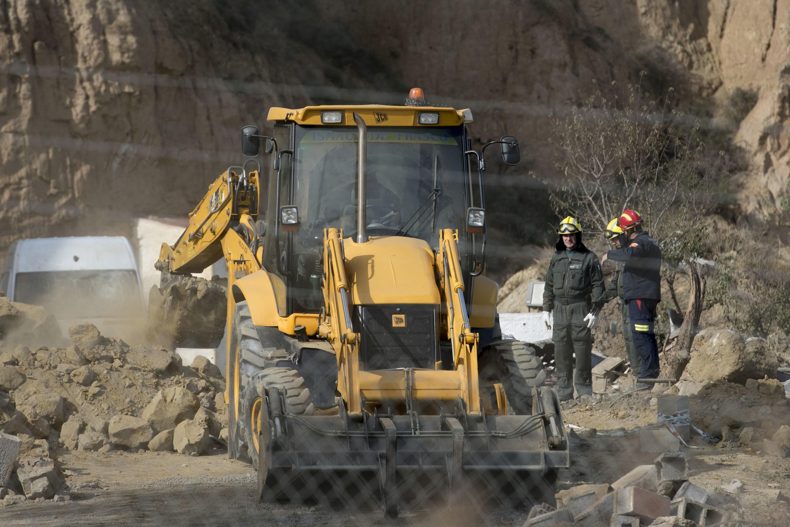 Actuaciones policiales en la Pirotecnia Virgen de las Angustias