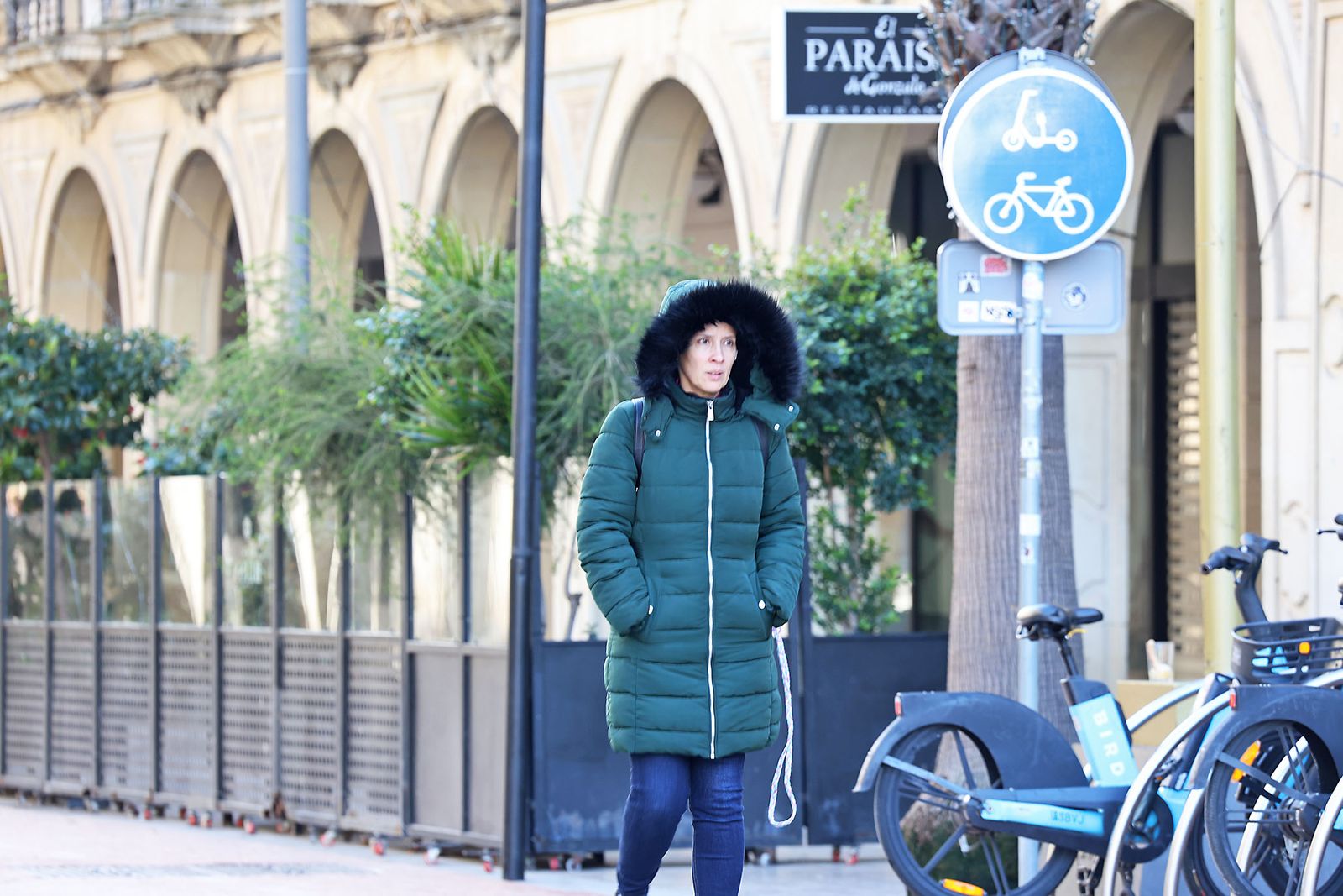 El Intenso Frío marca la mañana del lunes en Huelva