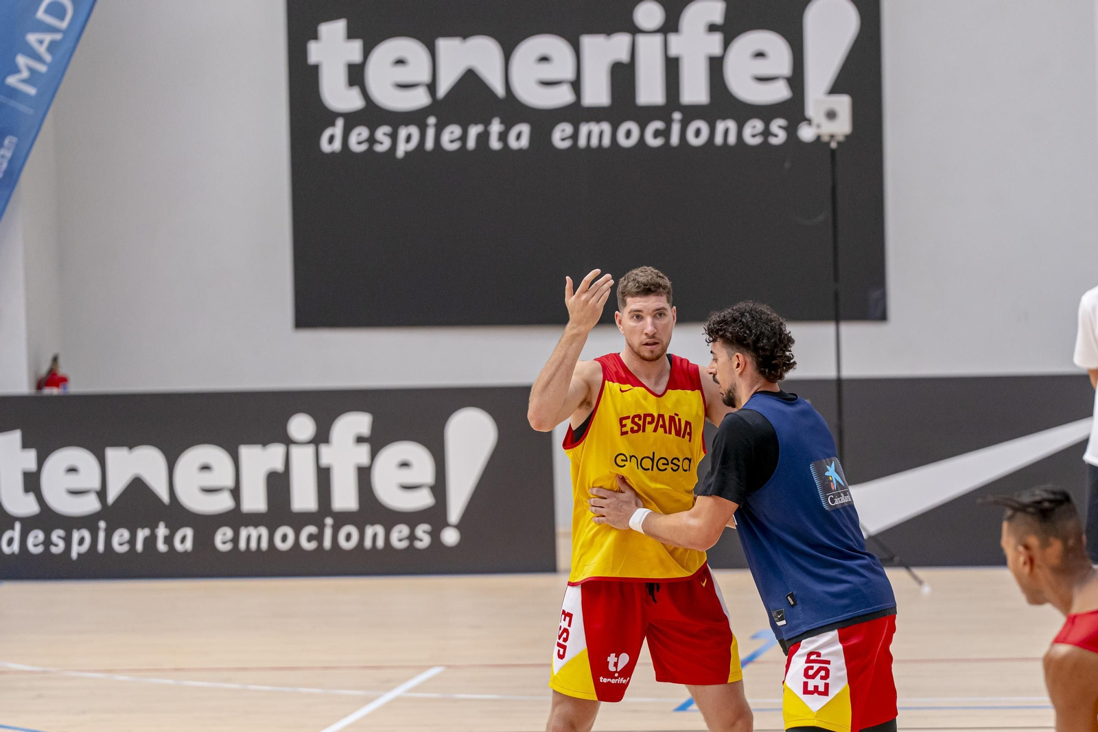 España acaba su trabajo en Madrid antes de venir a Málaga