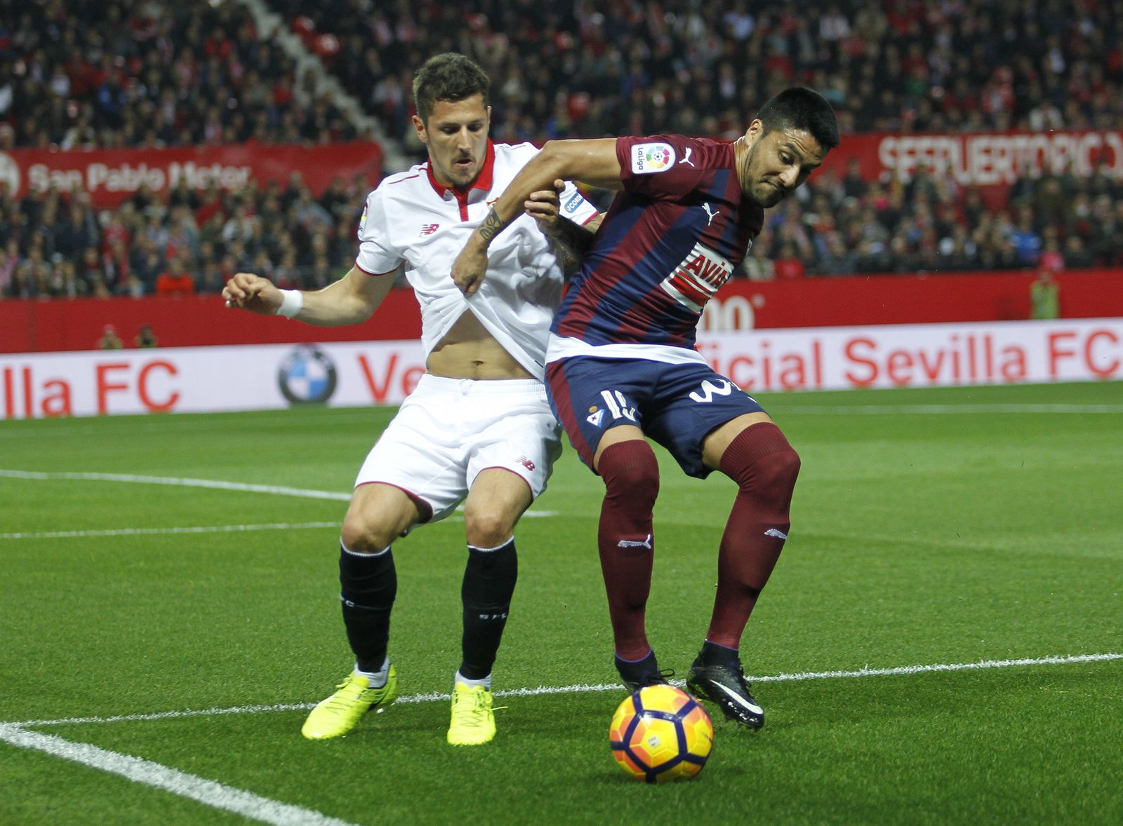 El Sevilla FC-Eibar, en imágenes